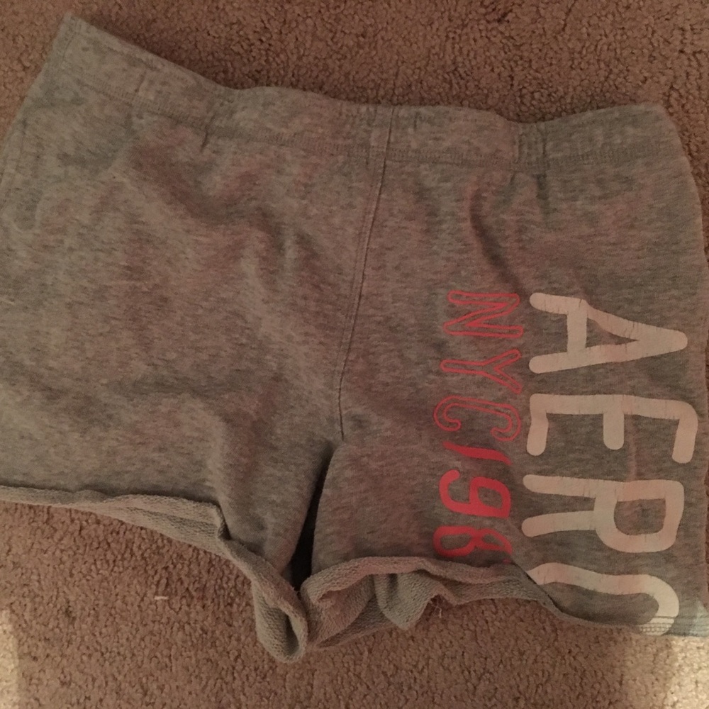 Gray aeropostale shorts